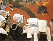 Paul Gauguin The vision after the sermon USA oil painting artist